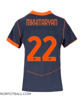 Billige Fotballdrakt Inter Milan Henrikh Mkhitaryan #22 Replika Tredjedrakt Dame 2025-26 Kortermet